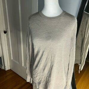Katherine Barclay Extra Fine Merino Wool Womens M Cozy Minimalist Classic Preppy